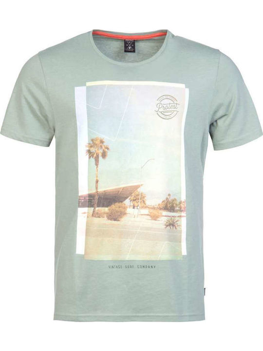 T-shirt Τιρκουάζ