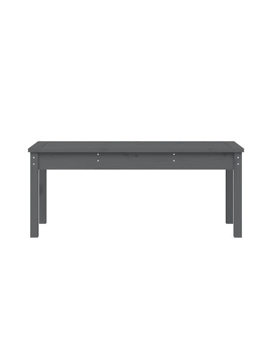 Bench Outdoor Wooden 109x44x45cm