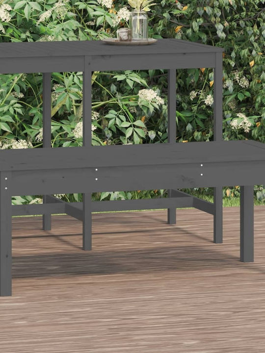 Bench Outdoor Wooden 109x44x45cm