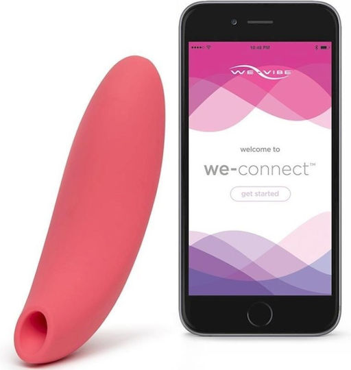 We-Vibe Melt Κλειτοριδικός Δονητής με Απομακρυσμένο Έλεγχο 17cm Pink