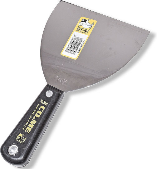 Come Spatulă pentru plăci de ipsos Inox 120mm cu Mâner de Plastic Press America 04-6693