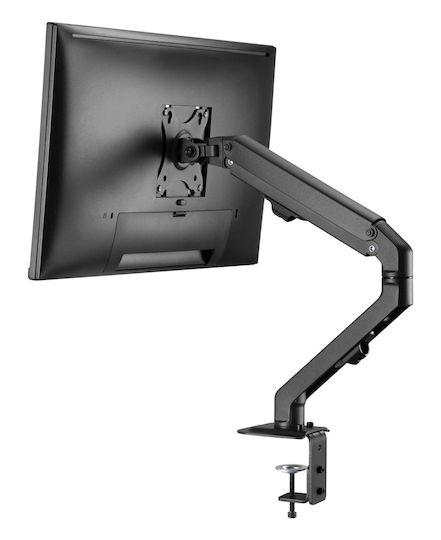 Brateck Стойка Монитор до 27" с Рамо Черна (LDT45-C012)