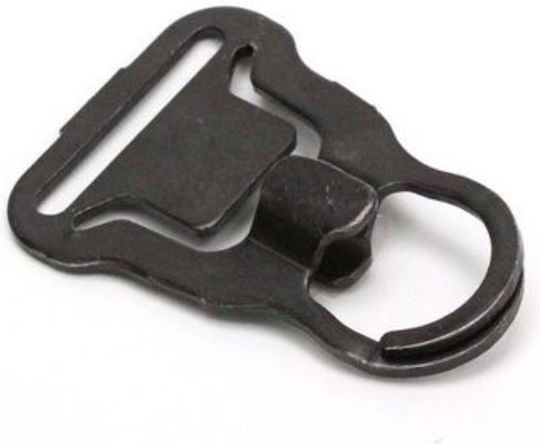 Amomax Gun Sling Single Point Mash Hook in Black color AM-SS03BK