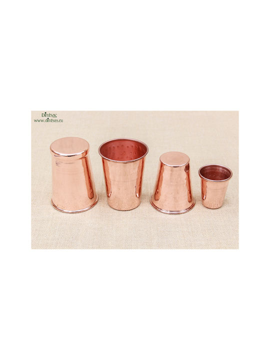 Copper Water / Cocktail/Drinking Glass 100ml Rose Gold
