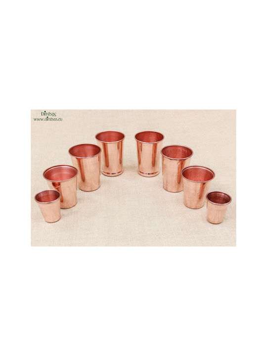 Copper Water / Cocktail/Drinking Glass 100ml Rose Gold