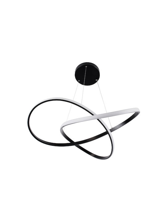 GloboStar Dexter Pendant Light Black 67x73x17cm