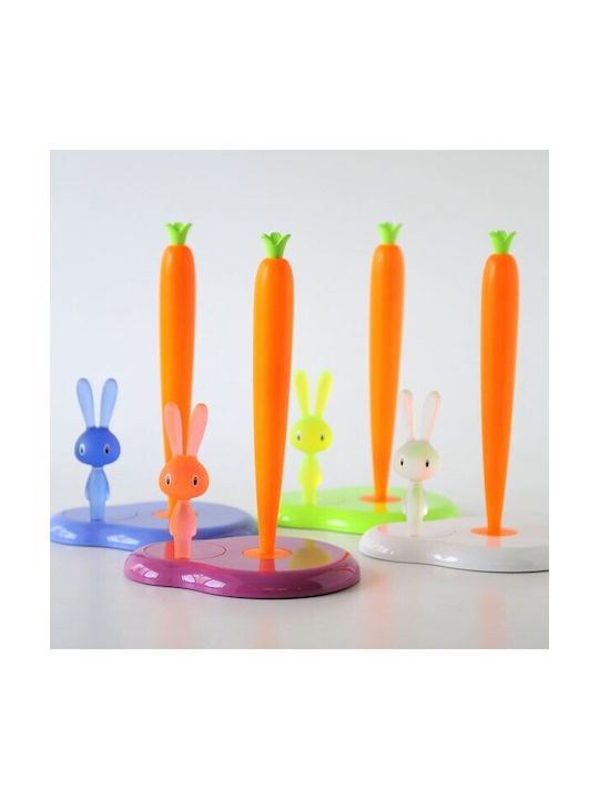 Alessi Bunny Carrot Papierhandtuchhalter Green-Orange 20.2x16x29.4cm ASG42GR