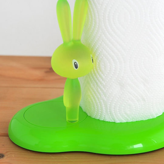 Alessi Bunny Carrot Suport pentru prosoape de hârtie Plastică Green-Orange 20.2x16x29.4cm ASG42GR