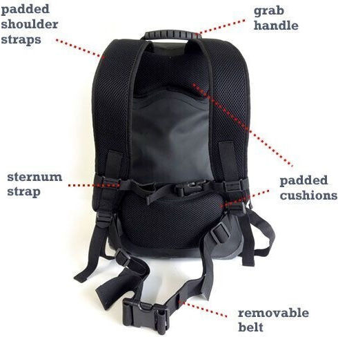 Aquapac Toccoa Trailproof Στεγανός Σάκος Πλάτης 28lt Κίτρινος