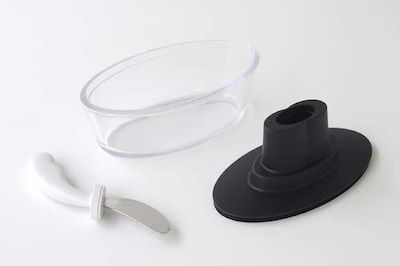 Alessi Plastic Butter Dish Black