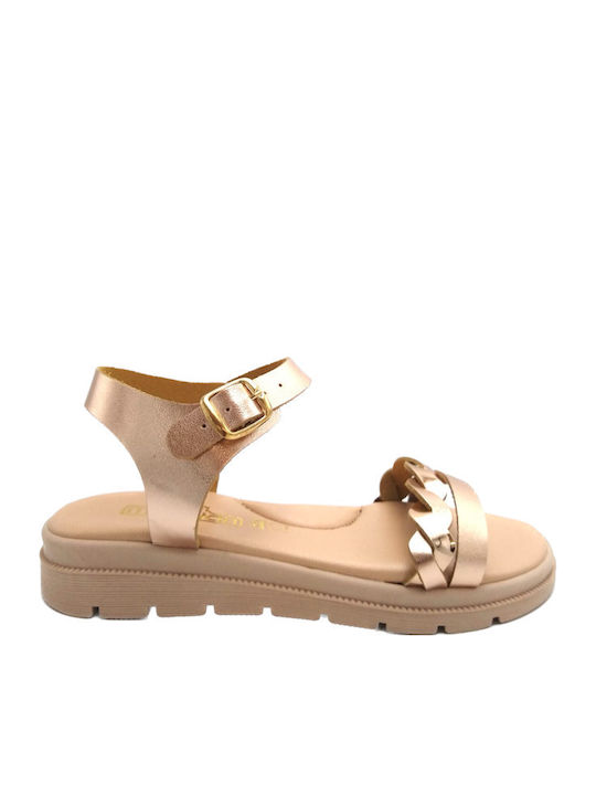 Meridian Kids' Sandals Anatomic Gold