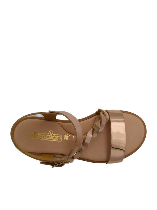 Meridian Kinder Sandalen Gold