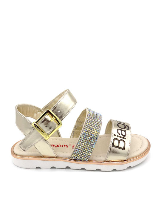 Kinder Sandalen Gold