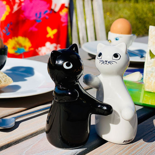 Pylones Hugcats Σετ Αλατοπίπερο από Πορσελάνη 2бр