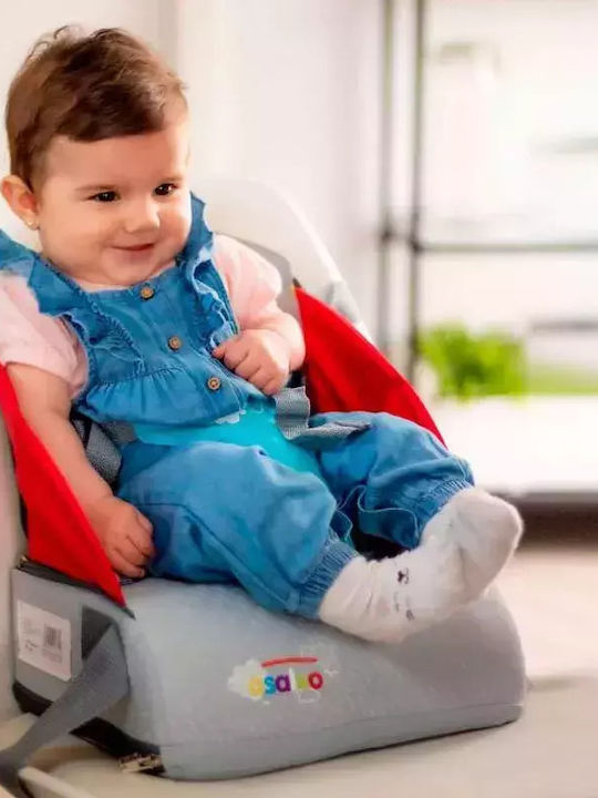 Asalvo Scaun portabil pentru masă Scaun de masă Tesatura pentru președinte Booster