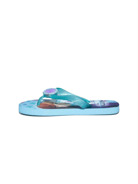 Disney Παιδικές Σαγιονάρες Flip Flops Frozen Τιρκουάζ