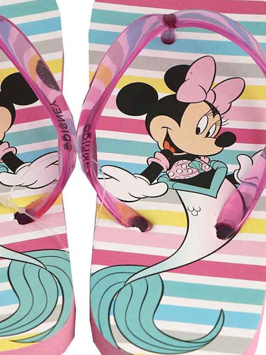 Παιδικές Σαγιονάρες Flip Flops Minnie Ροζ