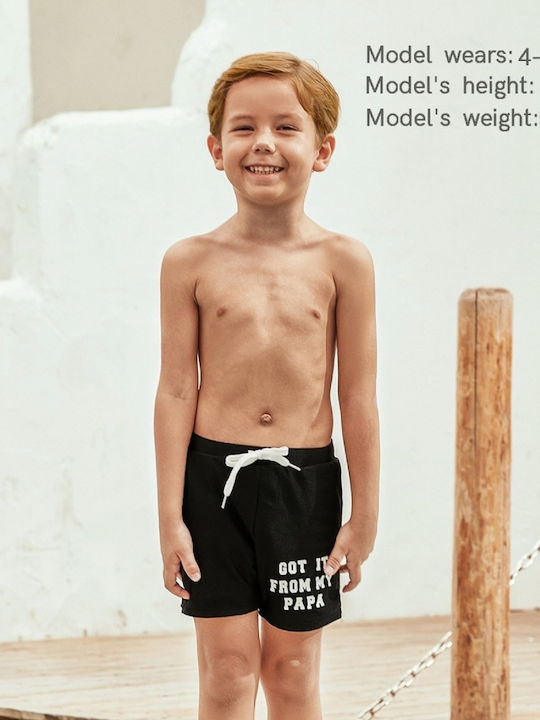 Babykids Kinder Badeanzug Badeshorts Schwarz