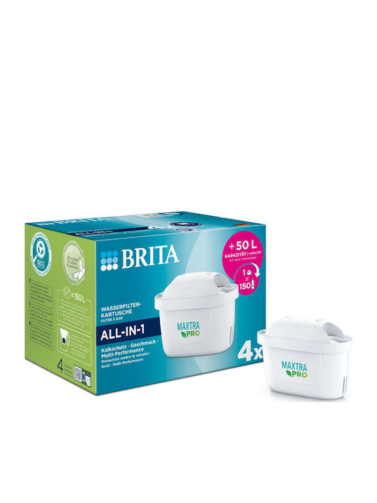 Brita Резервен филтър за вода за кана Maxtra Pro All-in-1 4бр