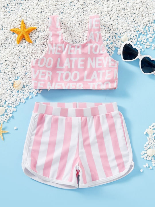 Babykids Kids Swimwear Swimwear Set Pink