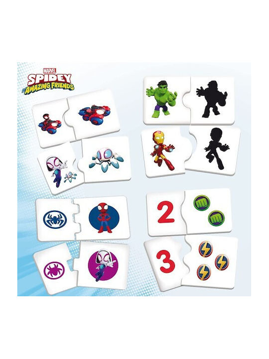 Spidey and His Amazing Friends Kindertisch zum Malen aus Plastik Mehrfarbig Lisciani Giochi