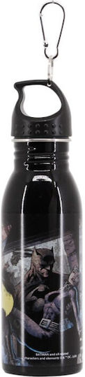 Karactermania Batman Darkness Kids Water Bottle Batman Aluminium 500ml (Various Designs/Colours)