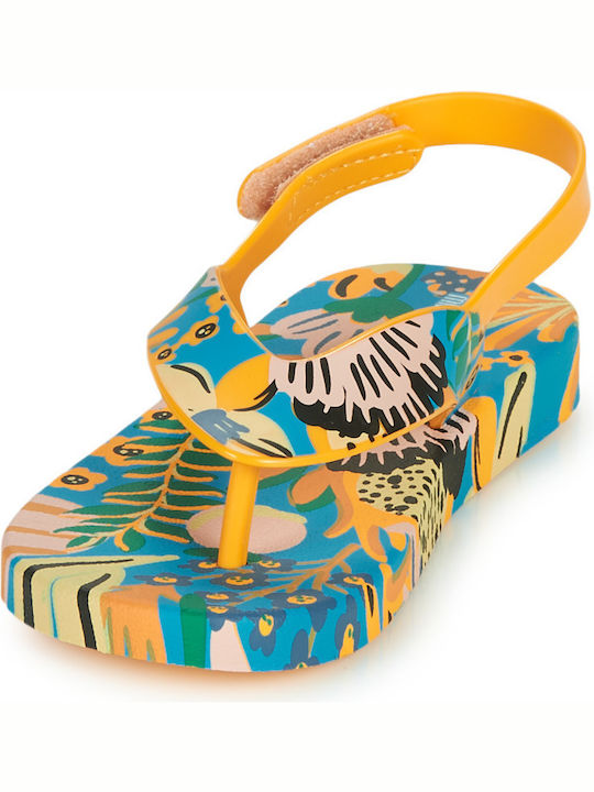 Παιδικές Σαγιονάρες Flip Flops Κίτρινες