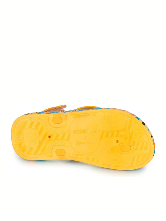 Παιδικές Σαγιονάρες Flip Flops Κίτρινες
