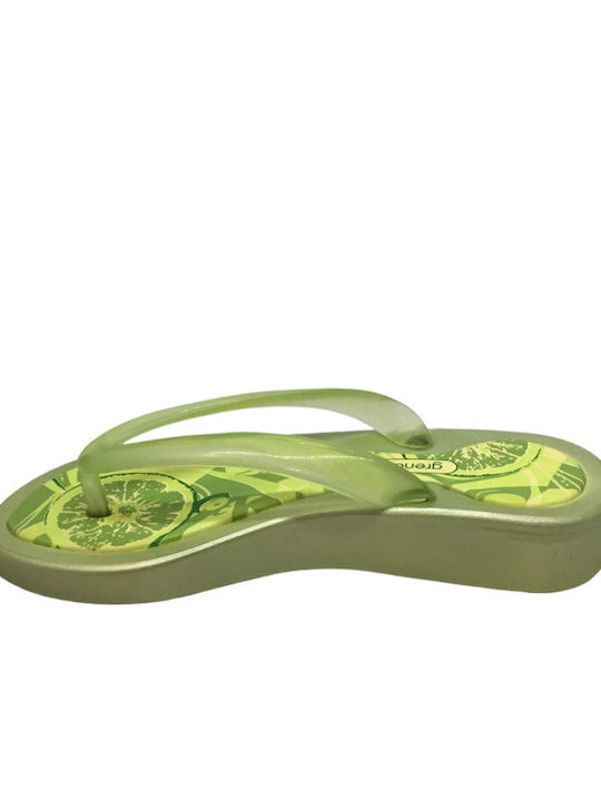 Șlapi pentru copii Flip Flops Verzi