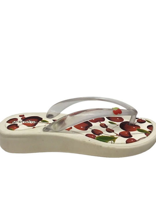 Grendha Kids' Flip Flops White