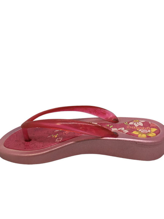 Șlapi pentru copii Flip Flops Fuchsia