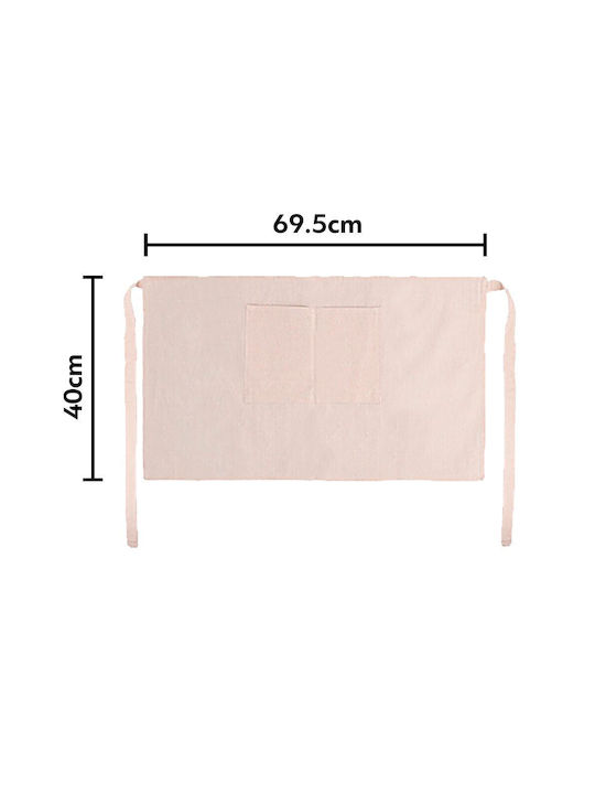 Koupakoupa Кърпа за готвене Бежов 40x69см KP_18527_apron-waist-linen 1бр