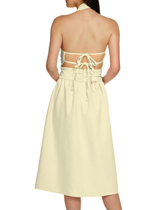 Kendall + Kylie Dress Evening Beige