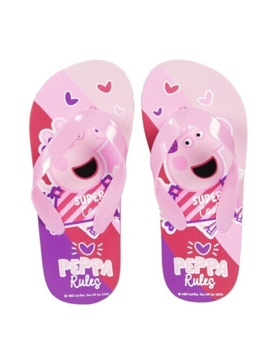 Cerda Kids' Flip Flops Peppa Pig Pink