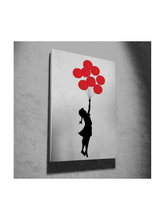 A-g Flying Painting Copy of Banksy on Canvas 50x70cm