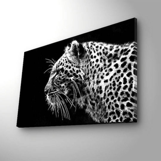 Painting Wooden with LED Lighting 45x45cm