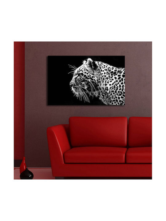 Tablou Lemn cu iluminare LED 45x45cm