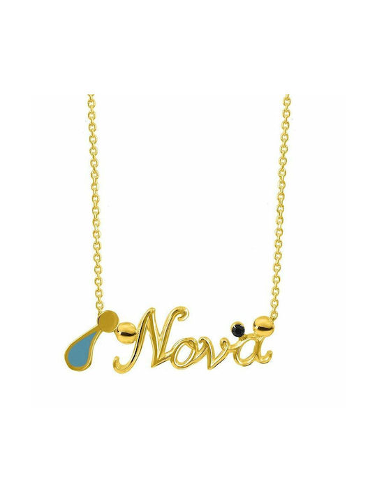 Amor Amor Necklace Family from Gold Plated Silver