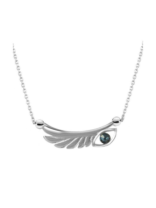 Amor Amor Necklace Eye from Silver