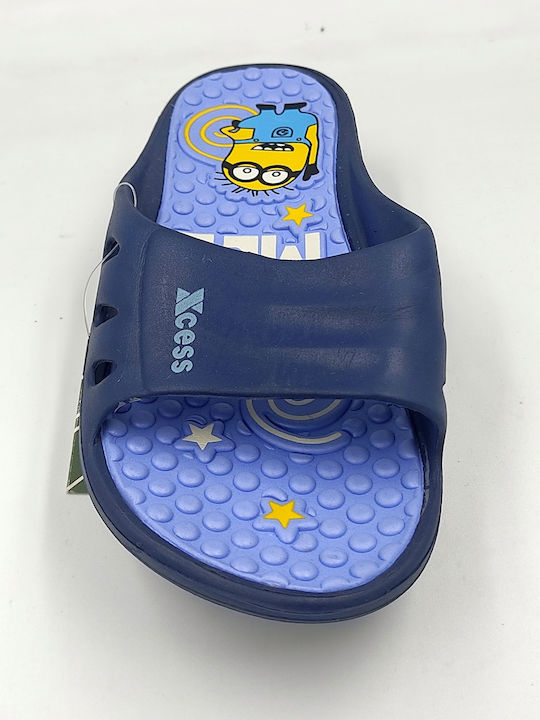 Xcess Kids' Slides Minions Blue