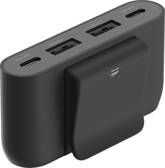 Belkin USB 2.0 4 Port Hub with USB-C Connection