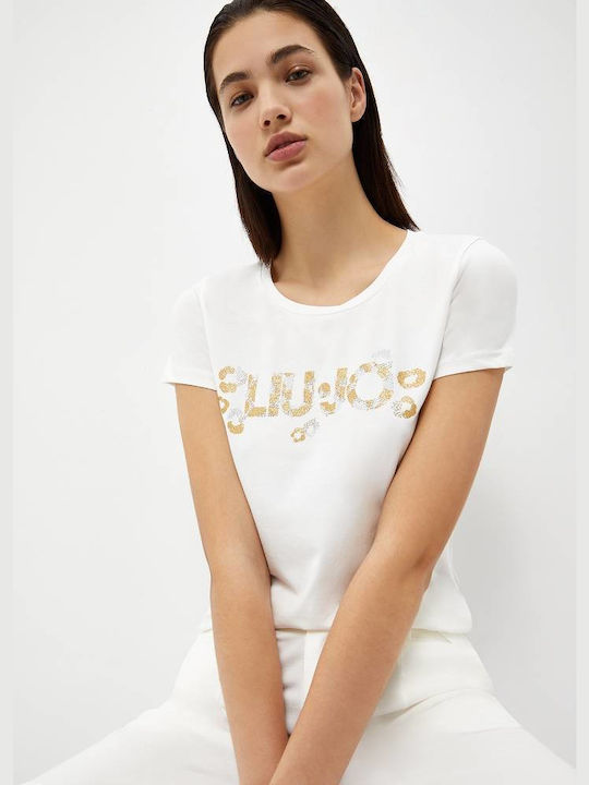 Liu Jo Γυναικείο T-shirt Λευκό