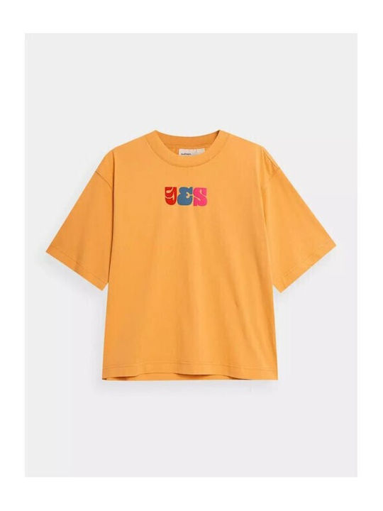 Γυναικείο Αθλητικό T-shirt Κίτρινο