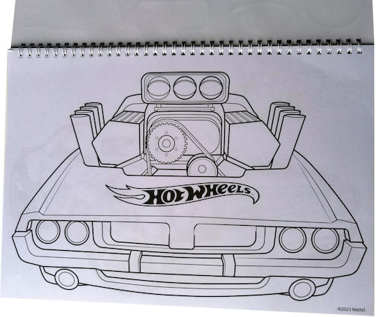 Gim Drawing Pad Hot Wheels 1pcs
