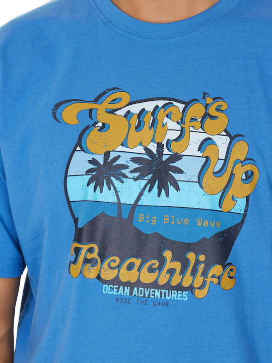 Beachlife T-Shirt Blau