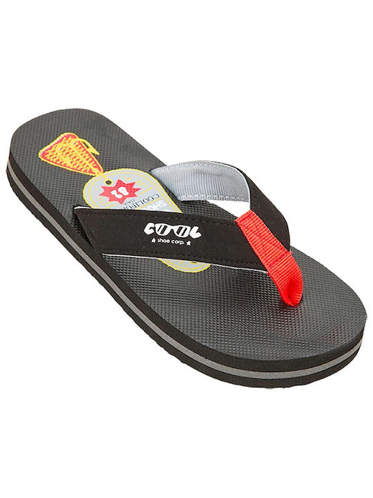 Cool Kids' Flip Flops Black