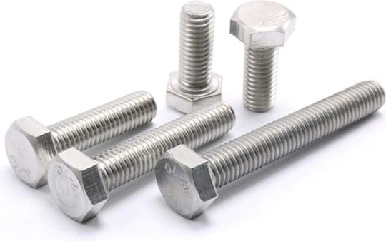 E-Sea Screw Hexagon Inox DIN 933 with Diameter M6 and Length 6mm DIN