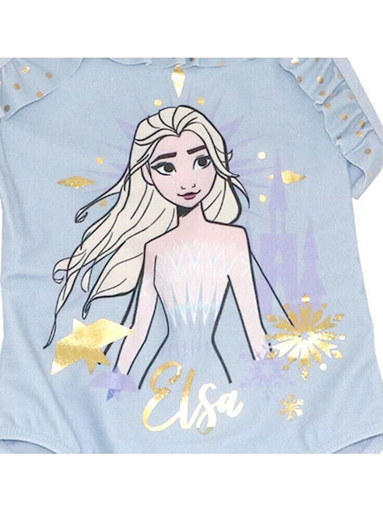 Disney Frozen Costum de baie pentru copii Întreg Albastru deschis