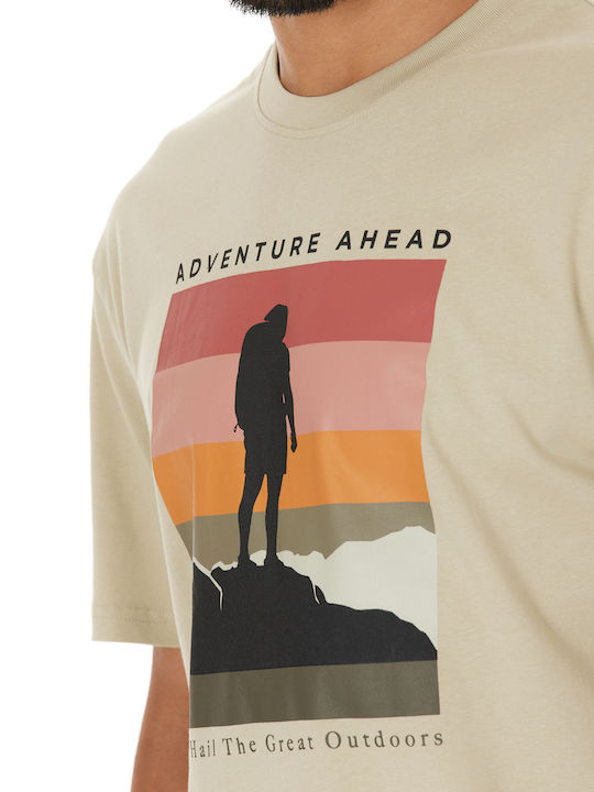 Αθλητικό T-shirt Γκρι