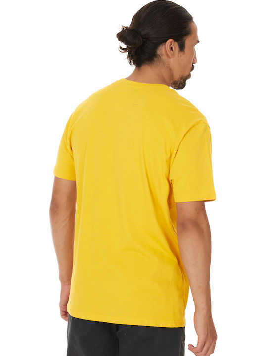 Αθλητικό T-shirt Κίτρινο